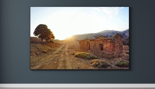 Natura Sunrise Old House 35x20 inch