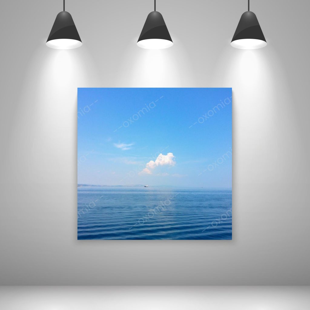 Sea and Sky Photo 40x40 inch