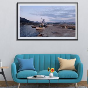 Fishing Boat Sea Sky Cloud