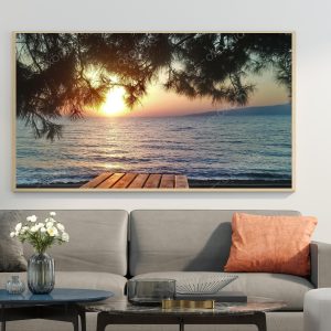 Sunset Sea Tree Sun