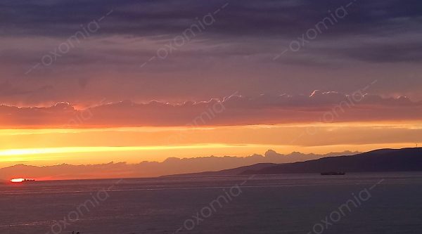 Sunset Sun Sea Cloud Summer 45×25 inch
